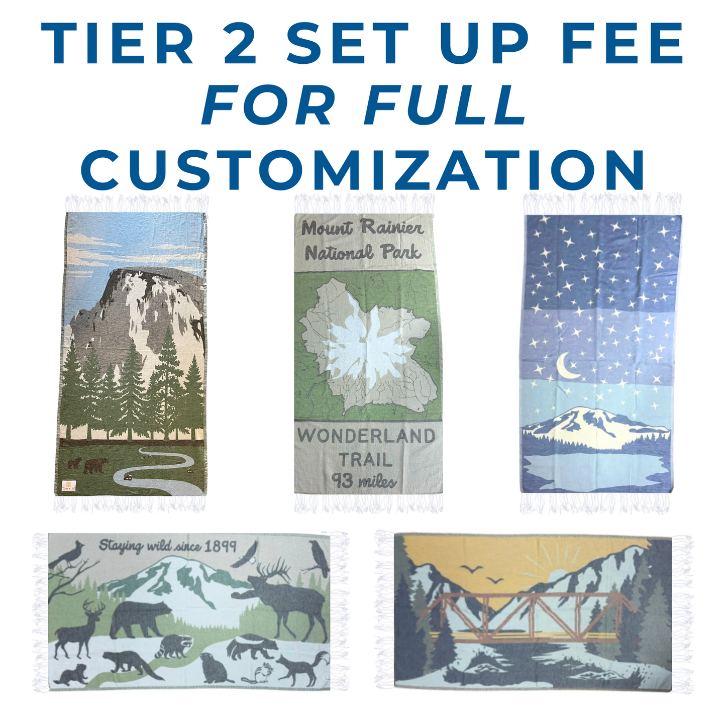 Setup Fee for Tier 2 FULL Customization (1 time fee)