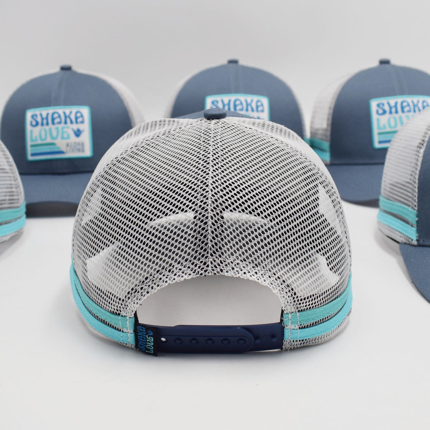 Eco Hat, Surf Blue with Patch