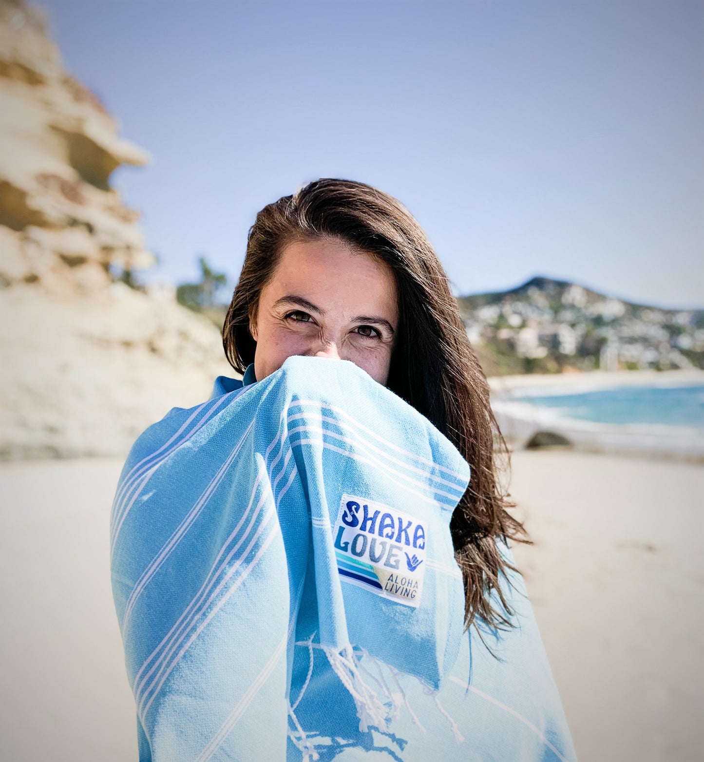 Sky Blue Turkish Towel