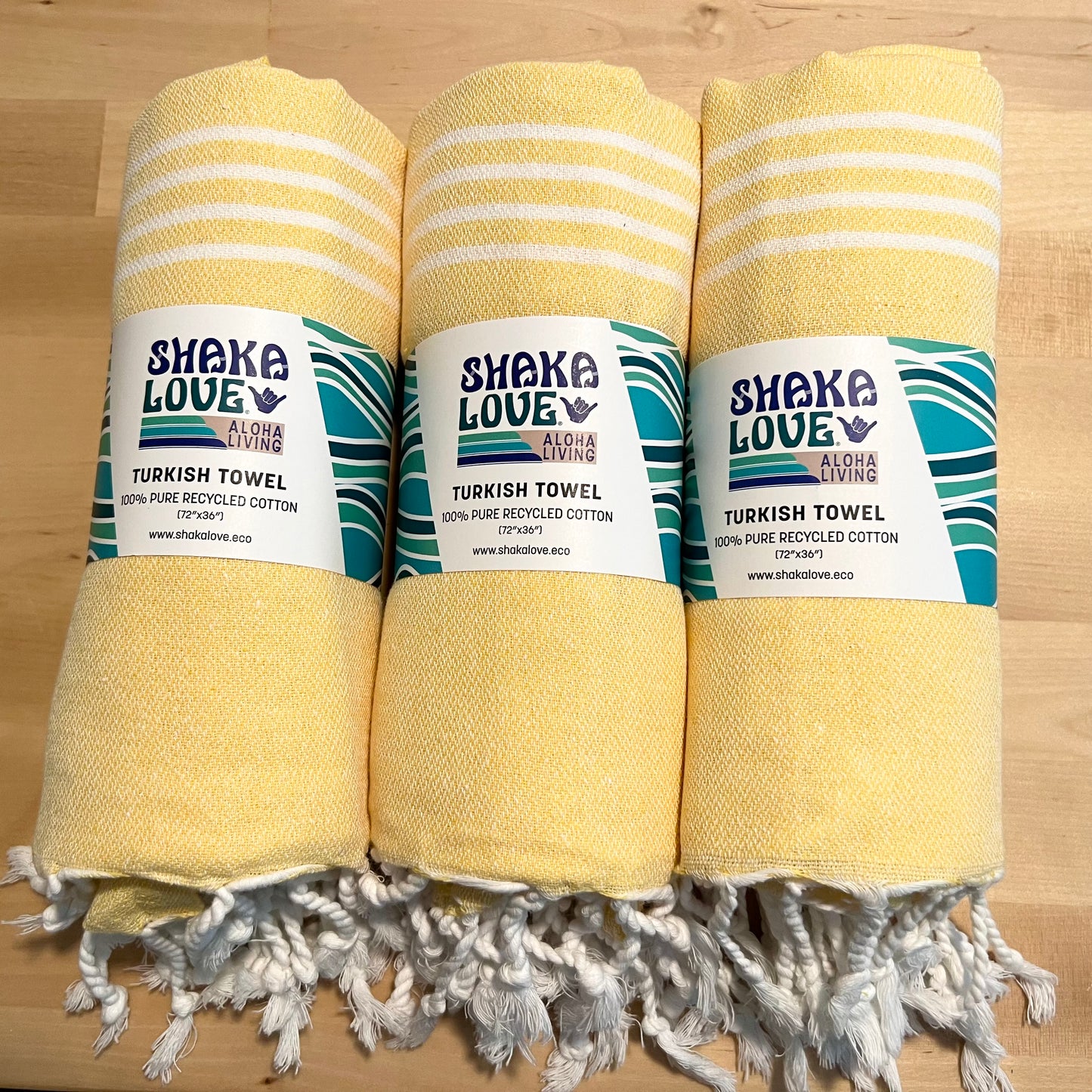 Sunkissed Yellow Classic Turkish Towel
