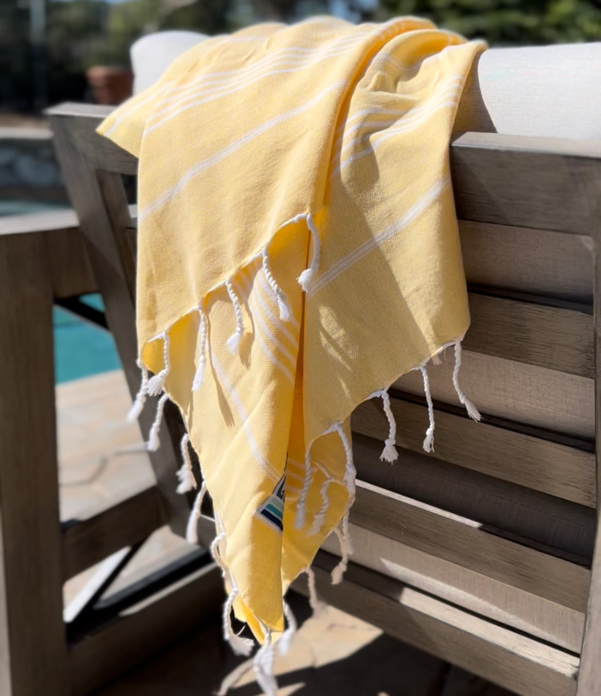 Sunkissed Yellow Classic Turkish Towel
