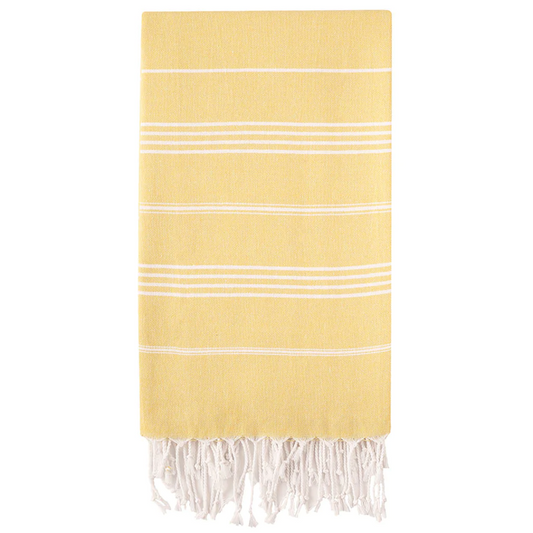 Sunkissed Yellow Classic Turkish Towel