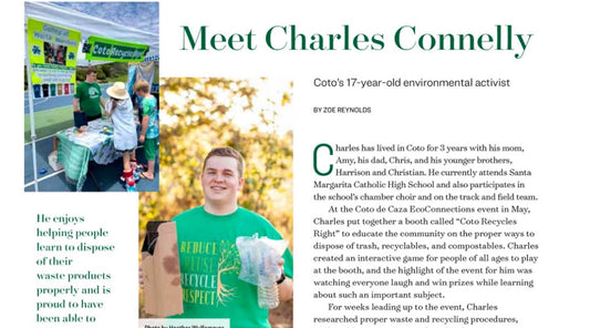 Global Recycling Day cheers for our recycling hero Charles Connelly