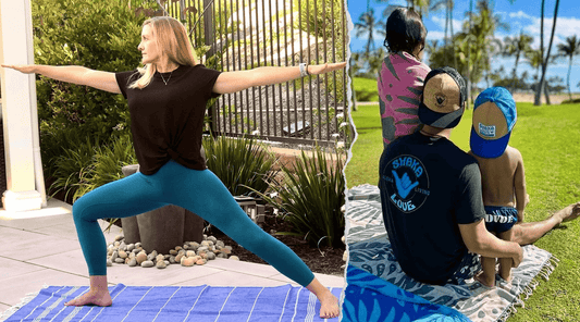 Endless ways to use a shaka love Turkish towel