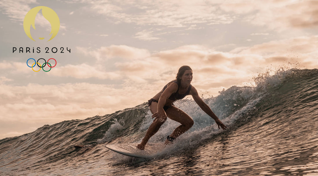 Header image of Shaka Love's blog about The Women Surfers to Watch for Paris 2024
