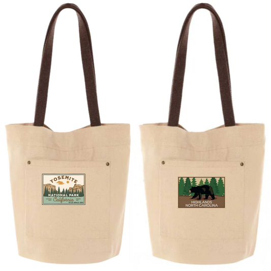 Custom Branding for Canvas Tote Bags