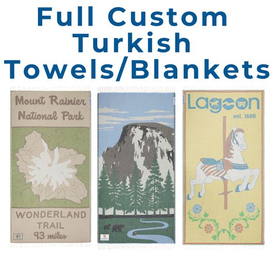 Full Custom Luxury Turkish Towels/Blankets