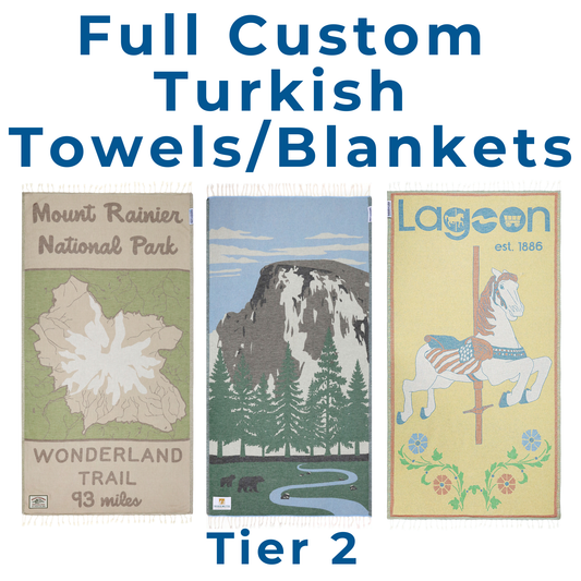 Full Custom Luxury Turkish Towels/Blankets