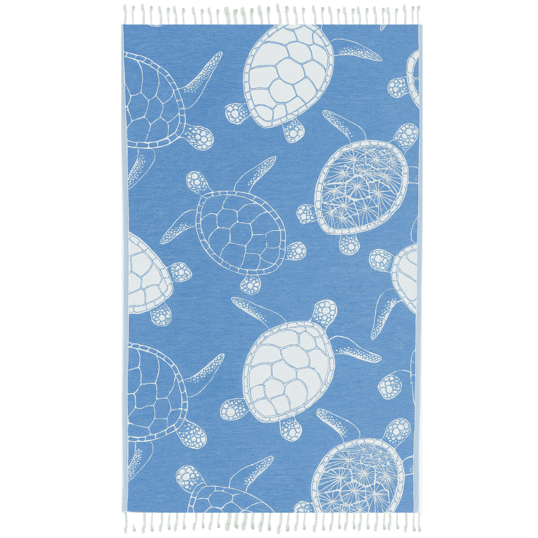 Custom Woven Patch on Luxury OHA Turkish Towels
