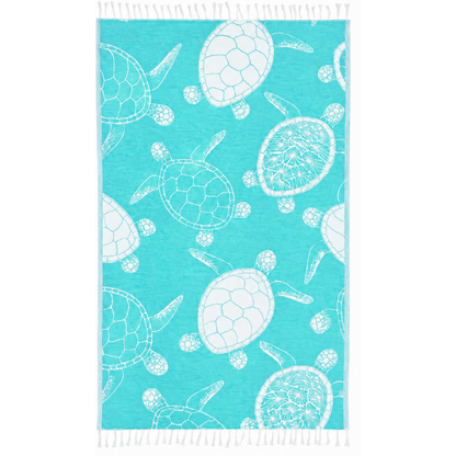 Custom Woven Patch on Luxury OHA Turkish Towels