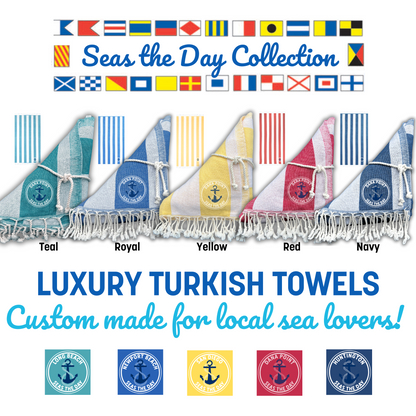 NEW Seas the Day Collection Turkish Towels