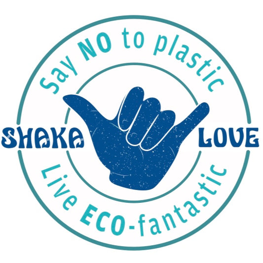 SHAKA Bumper Sticker SAY NO TO PLASTIC
