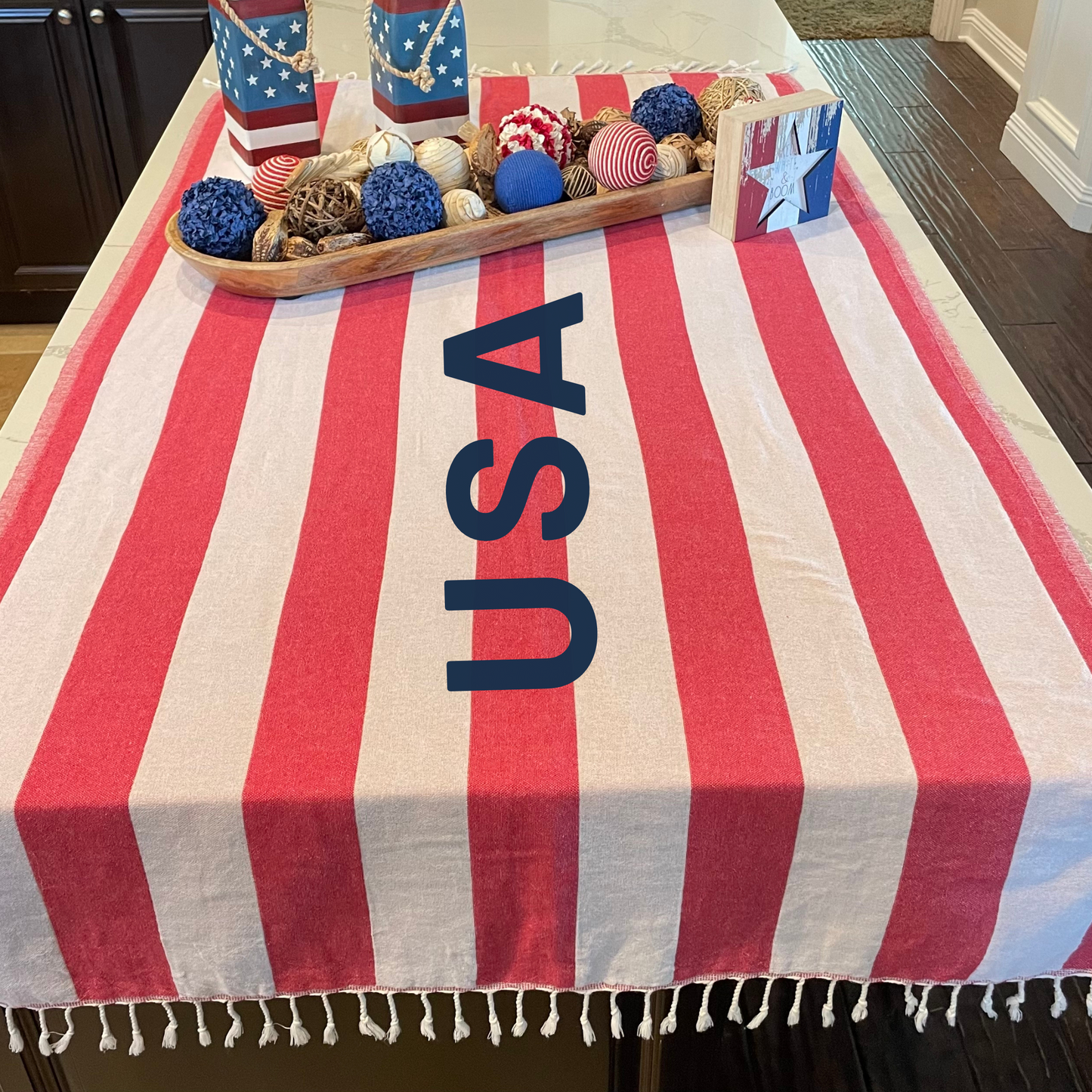 USA Red, White, & Blue Turkish Towel (Limited Time Only)