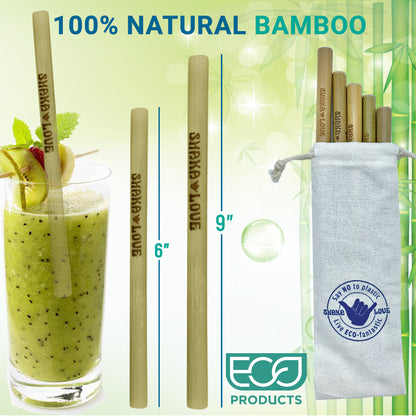 Bamboo Straw Set