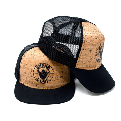 Cork Hat with Logo, Black