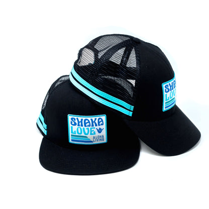 Surf Hat, Black with Patch