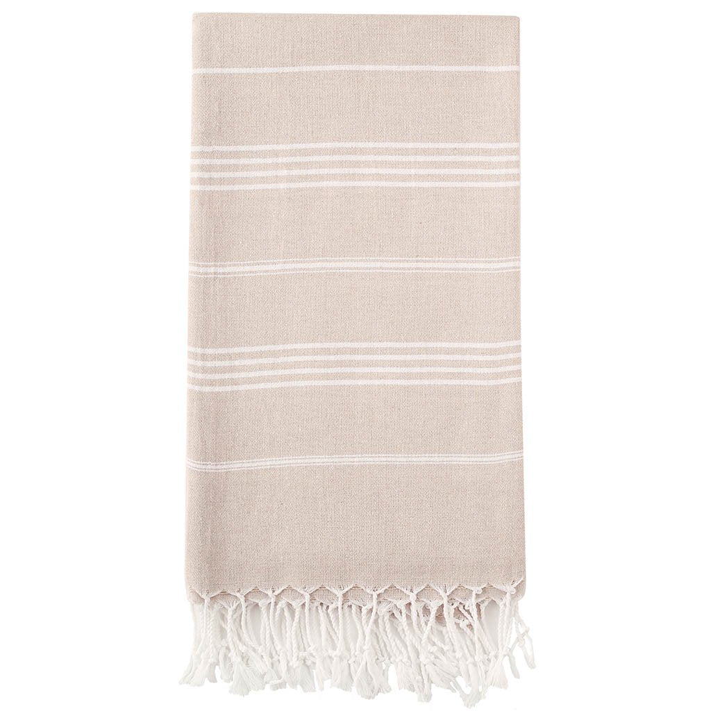 Sandy Beige Classic Turkish Towel