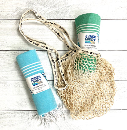 Sea Turtle Green Classic Turkish Towel