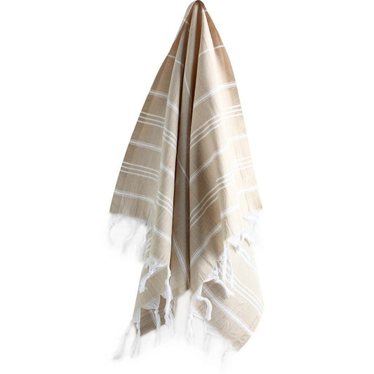 SANDY BEIGE  turkish Hand Towels - Set of 2