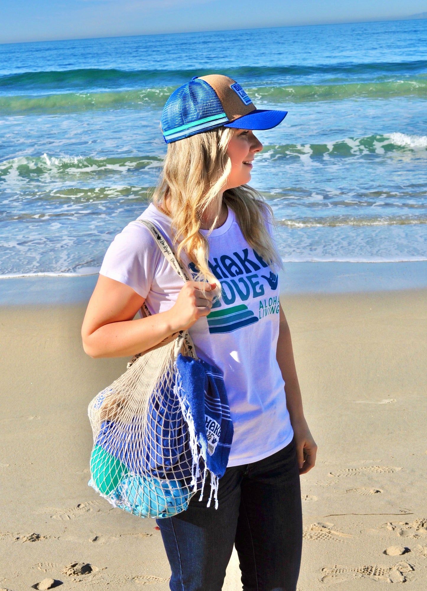 SHAKA CLASSIC Bundle 2: Includes 2 Shaka Turkish Towels of your choice & 1 Beach Bag