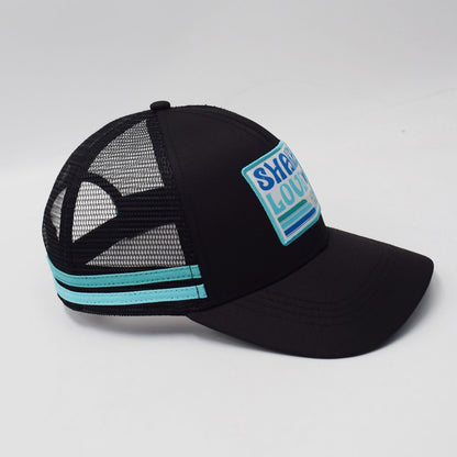 Surf Hat, Black with Patch