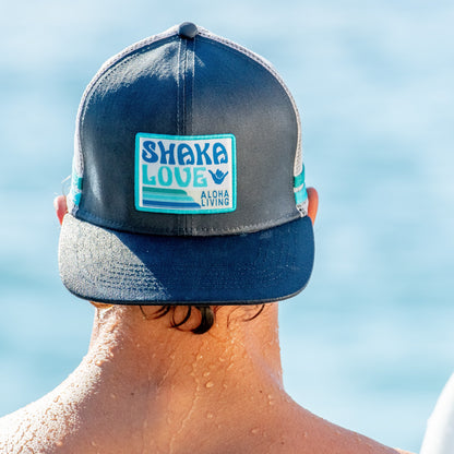 Eco Hat, Surf Blue with Patch