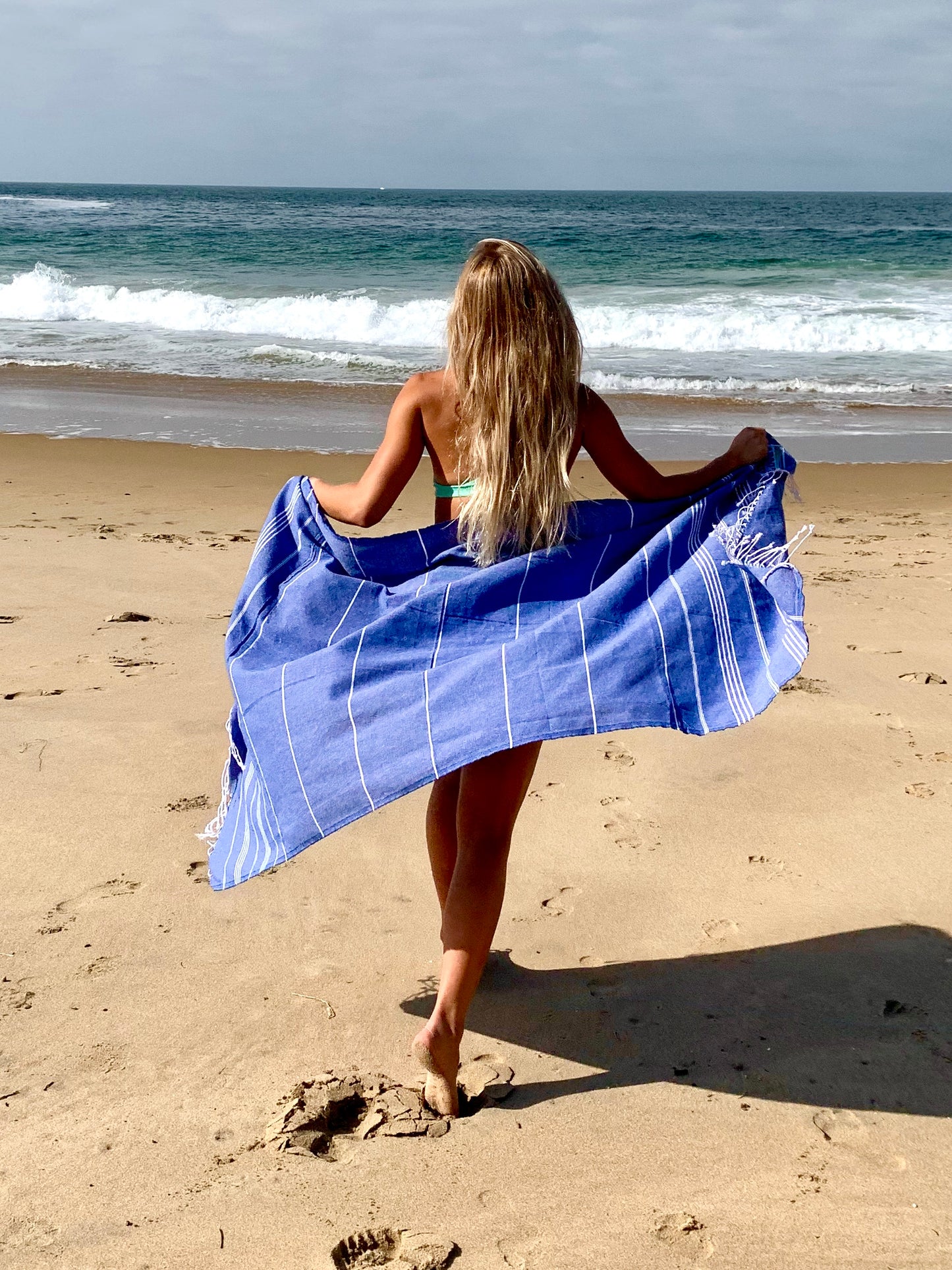 Navy Blue Classic Turkish Towel