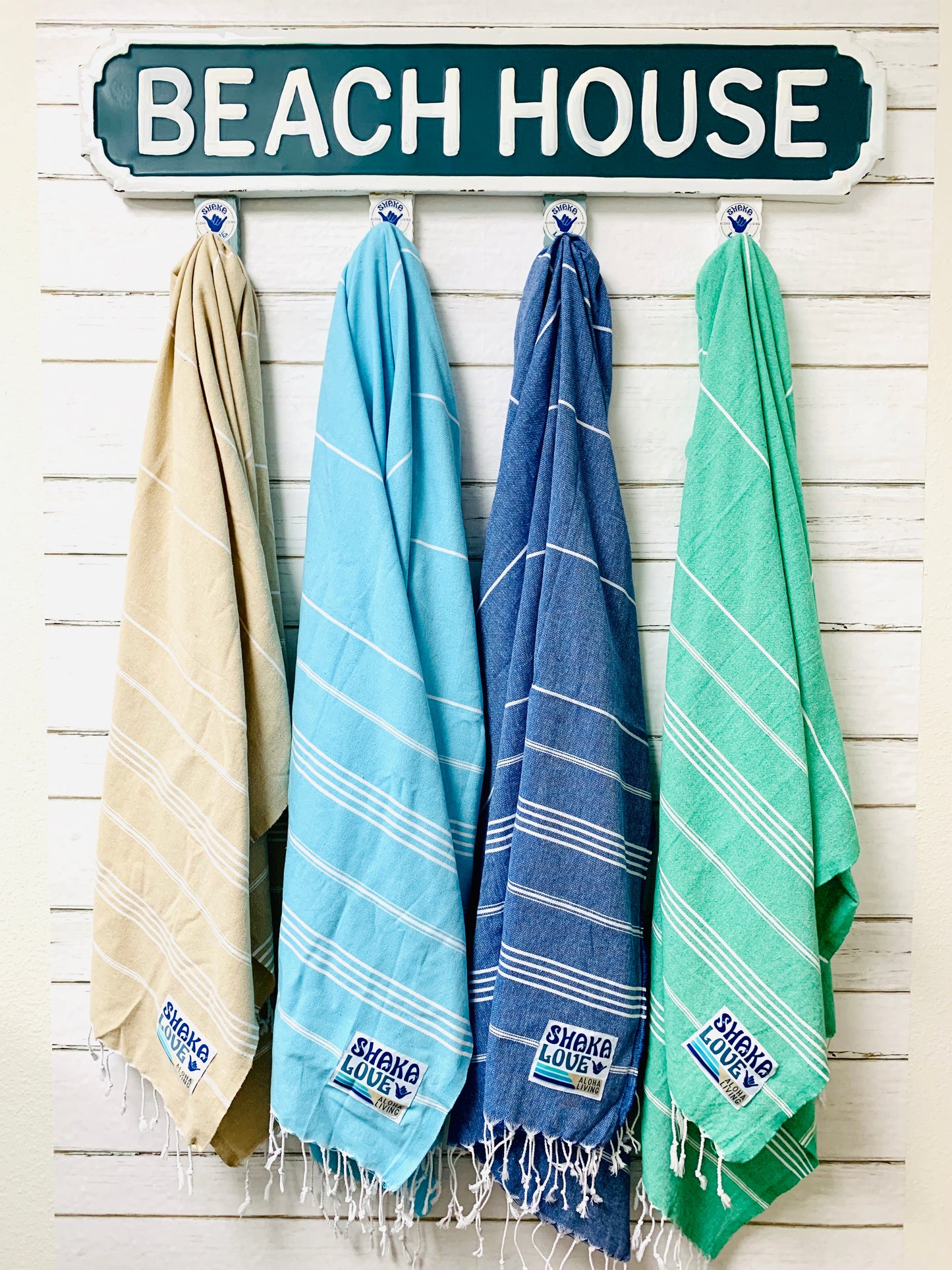 Bundle #2: Includes 2 Shaka Turkish Towels & 1 Beach Bag