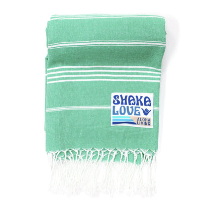 Sea Turtle Green Classic Turkish Towel